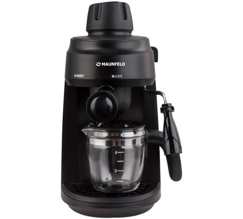 Рожковая кофеварка MAUNFELD MF-733BK