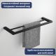 Полка для полотенца Lauter 21SH7022 Matt Black