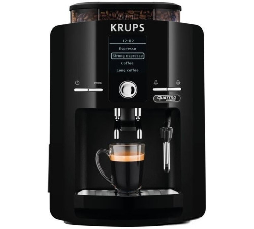 Кофемашина Krups Quattro Force EA82F010