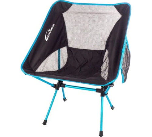 Стул Ausini VT21-10015 черно-голубой