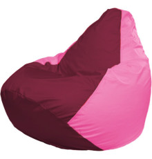 Кресло-мешок Flagman Груша Макси Г2.1-306 розовый/бордовый