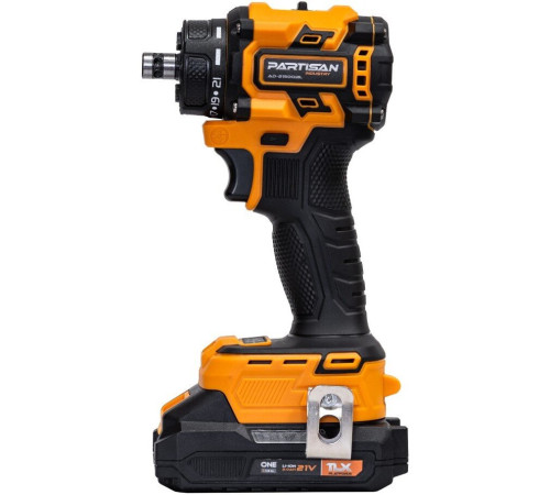 Дрель-шуруповерт Partisan AD-2150QBL с 2-мя АКБ, кейс