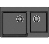 Кухонная мойка GranFest GF-LV-780K черный