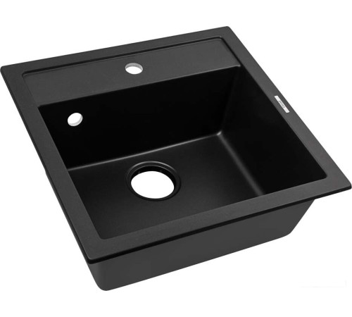 Кухонная мойка ZorG Como 51 черный оникс