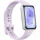Фитнес-браслет Huawei Band 11 серебристый алюминиевый корпус, с сиреневым силиконовым ремешком, международная версия