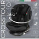 Детское автокресло Sweet Baby Crosstour 360 SPS Isofix 0-36 черный