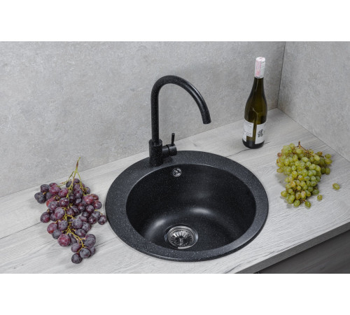 Кухонная мойка Marblan Orbi черный