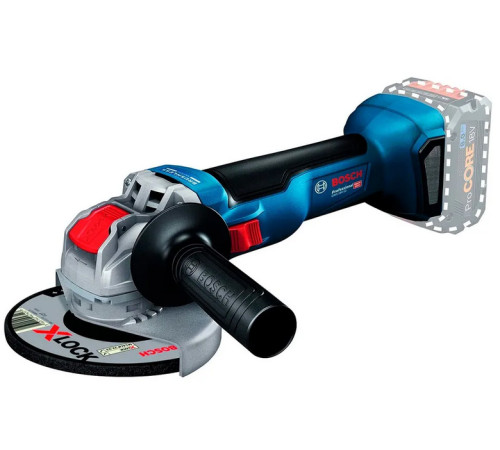 Угловая шлифмашина Bosch GWS 18V-10 Professional 06019J4002 без АКБ
