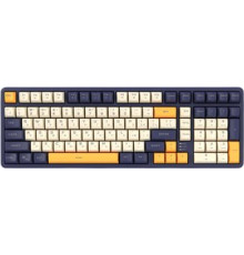 Клавиатура Ritmix RKB-602BL синий/бежевый