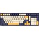 Клавиатура Ritmix RKB-602BL синий/бежевый
