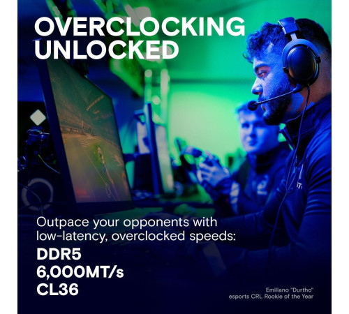 Оперативная память Crucial Pro Overclocking Edition 2x16ГБ DDR5 6000 МГц CP2K16G60C36U5B