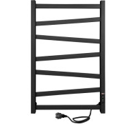 Полотенцесушитель ProHeat Quadro Diago 50х80 терморегулятор, таймер, черный муар
