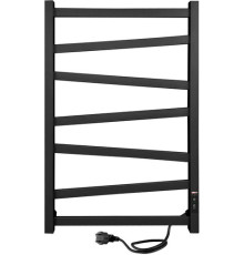 Полотенцесушитель ProHeat Quadro Diago 50х80 терморегулятор, таймер, черный муар