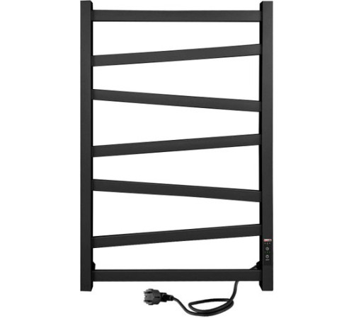 Полотенцесушитель ProHeat Quadro Diago 50х80 терморегулятор, таймер, черный муар