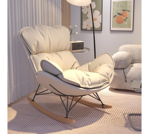 Кресло-качалка Mio Tesoro Монга белый