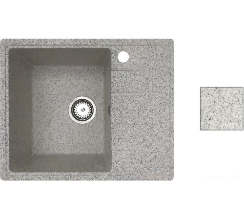 Кухонная мойка БелЭворс Mila L олово, без сифона