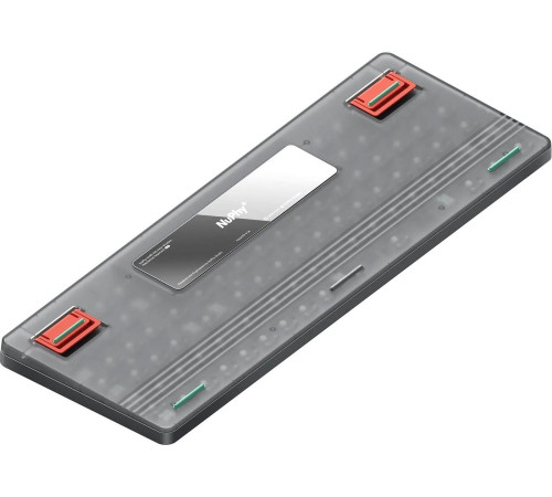 Клавиатура NuPhy Air96 V2 Lunar Gray Gateron Low Profile Red 2.0