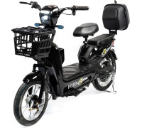 Электроскутер NOVA EC03 чёрный, без цепи