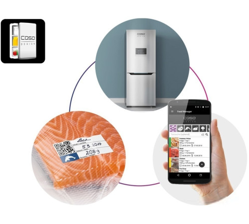 Рулоны вакуумной пленки CASO 40x1000 см 1шт