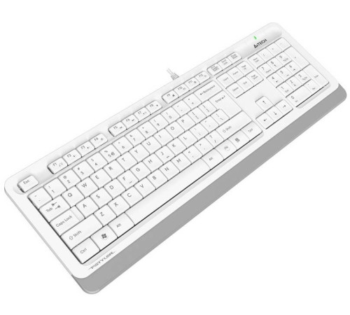 Клавиатура A4Tech Fstyler FK10 белый/серый