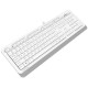 Клавиатура A4Tech Fstyler FK10 белый/серый
