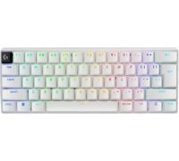 Клавиатура Logitech G Pro X 60 Lightspeed GL Tactile 920-011934 белый, нет кириллицы