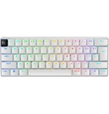 Клавиатура Logitech G Pro X 60 Lightspeed GL Tactile 920-011934 белый, нет кириллицы