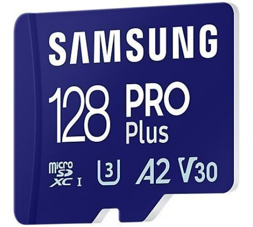 Карта памяти Samsung PRO Plus microSDXC 128GB MB-MD128SA/EU с адаптером