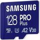 Карта памяти Samsung PRO Plus microSDXC 128GB MB-MD128SA/EU с адаптером
