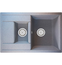 Кухонная мойка Berge BR-7612 серый матовый