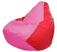 Кресло-мешок Flagman Груша Мини L Г0.1-199 розовый/красный