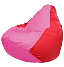 Кресло-мешок Flagman Груша Мини L Г0.1-199 розовый/красный