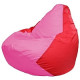 Кресло-мешок Flagman Груша Мини L Г0.1-199 розовый/красный