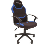 Кресло CHAIRMAN Game 9 черный/синий