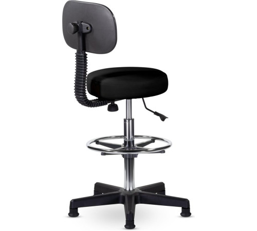 Офисное кресло UTFC Кассира со спинкой S-0401 черный