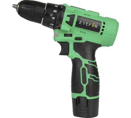 Дрель-шуруповерт Zitrek Green 12-Li Plus 083-1114 с 2-мя АКБ