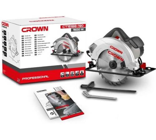 Дисковая циркулярная пила Crown CT15188-190
