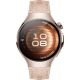 Умные часы Huawei Watch 5 42 мм песочный, с бежевым силиконовым ремешком, международная версия