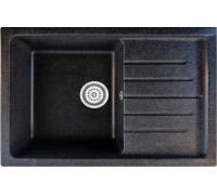 Кухонная мойка Berge BR-7602 черный матовый