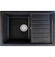 Кухонная мойка Berge BR-7602 черный матовый