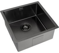 Кухонная мойка ZorG ZRE 4545 graphite