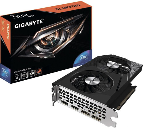 Видеокарта Gigabyte Intel ARC A310 Windforce GV-IA310WF2-4GD