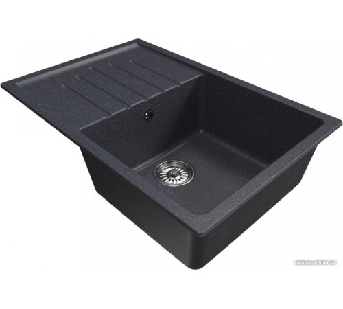 Кухонная мойка Mixline ML-GM19 551989 антрацитовый