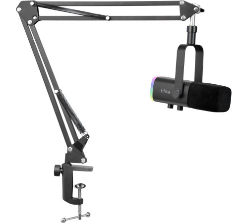 Проводной микрофон FIFINE AM8T черный