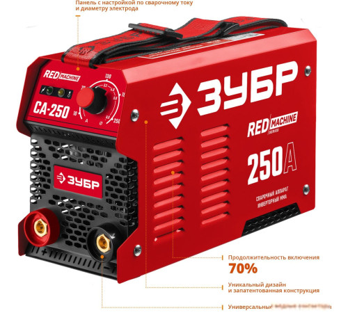 Сварочный инвертор Зубр СА-250