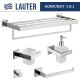 Набор аксессуаров для ванной Lauter 21SH71061 + 21SH71091 + 21SH71071 + 21SH71091 + 21SH71151 Chrome, 5 предметов
