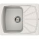 Кухонная мойка Elleci Living 125 Bianco Titano 68