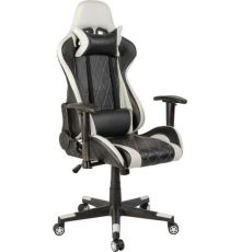 Игровое геймерское кресло Меб-ФФ MFG-1022 черный/белый
