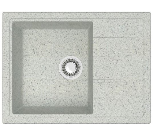 Кухонная мойка Berge BR-5850 + смеситель AM.PM Like F8007133 серый