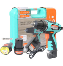 Дрель-шуруповерт Sturm CD3512SC с 2-мя АКБ, кейс